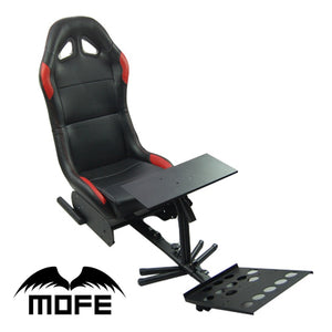 Foldable Evolution Cockpit game racing Simulator Seat With Support of Steering Wheel+Pedal+Shift Knob Holder